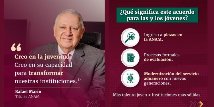 Rafael Marín destaca la incorporación de talento joven como eje para fortalecer las aduanas del país