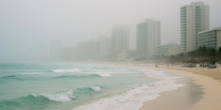 Clima en Cancún 30 de enero: viernes con vientos fuertes y cielo nublado
