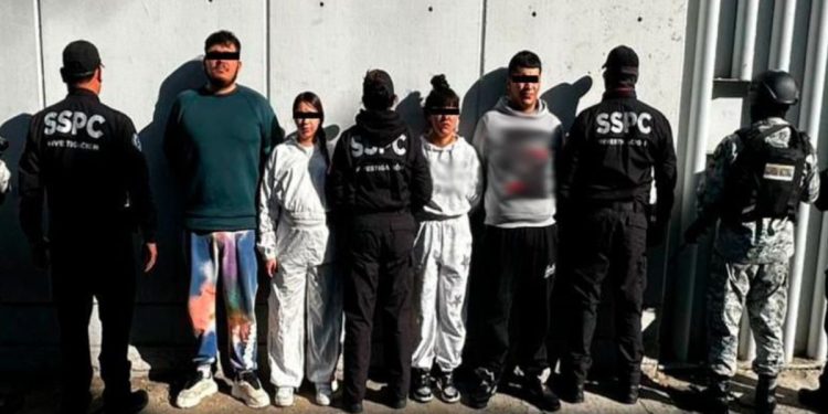 Capturan en CDMX a seis presuntos miembros del Tren de Aragua