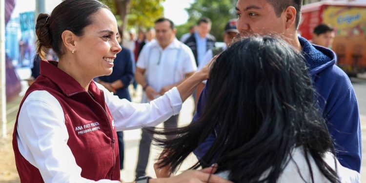 Avanza al 96 % la transformación de la Calle 82: Ana Paty Peralta