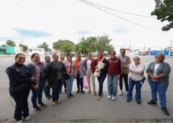 Anuncia Ana Paty Peralta obra del Presupuesto Participativo en la SM 248