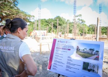 Supervisa Ana Paty Peralta avance del Hospital de Bienestar Animal