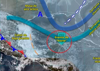 Frente frío 32: Checa cuánto bajará la temperatura en Quintana Roo