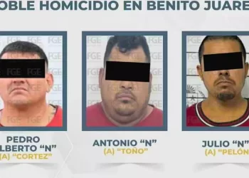 Capturan a tres por doble homicidio en Villas Otoch