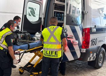 Fuga de gas provoca explosión y cinco lesionados en Isla Mujeres