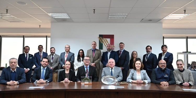 Impulsa Rafael Marín Mollinedo coordinación internacional para fortalecer el comercio ferroviario entre México, Estados Unidos y Canadá