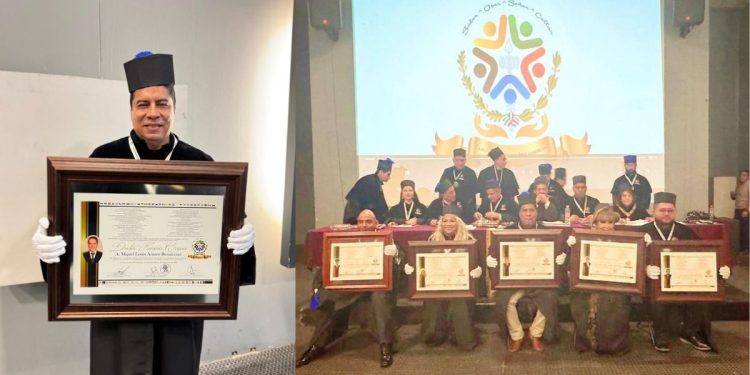 Claustro Doctoral Iberoamericano reconoce con Doctorado Honoris Causa a Lenin Amaro Betancourt