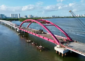Puente Nichupté de Cancún abriría en marzo o abril de 2026