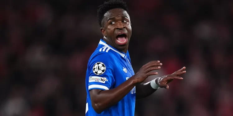 Vinícius Júnior denuncia presunto racismo en partido de Champions League ante Benfica