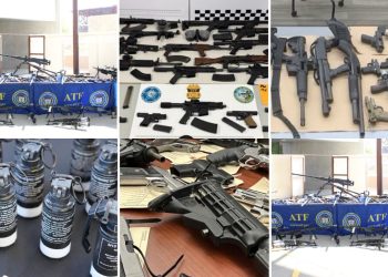 EE.UU. decomisa más de 4 mil armas rumbo a México