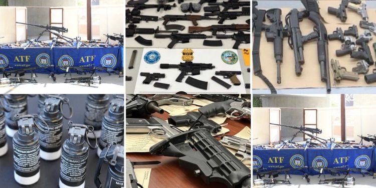 EE.UU. decomisa más de 4 mil armas rumbo a México