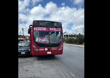 Fallece chofer de la R2 en la avenida López Portillo