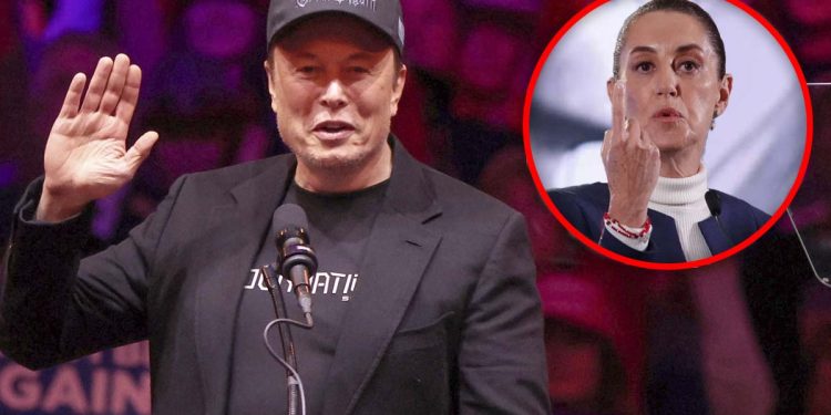 Morenistas responden a Elon Musk tras críticas a Claudia Sheinbaum por violencia en México