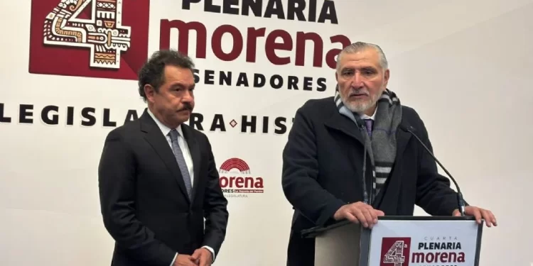 Adán Augusto López deja la coordinación de la bancada de Morena en el Senado