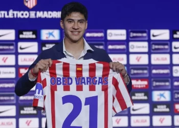 Obed Vargas es presentado con el Atlético: “Ahora toca demostrar”