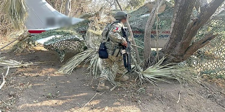 Interceptan avión en Oaxaca con más de media tonelada de cocaína