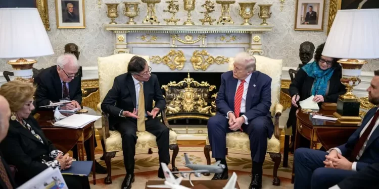 Trump se reúne con Gustavo Petro tras acusarlo de ser “líder del narcotráfico”