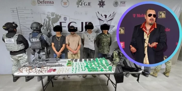 Cuatro detenidos tras ataque a convoy militar cerca del rancho de la familia Aguilar en Zacatecas