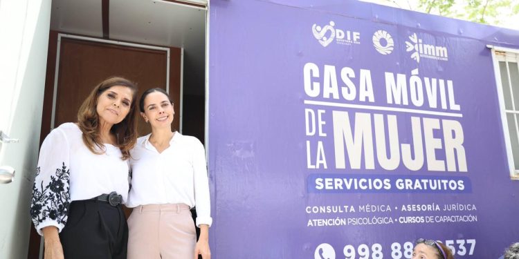 Ana Paty Peralta lleva Casa Móvil de la Mujer a El Milagro