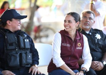 La seguridad se fortalece con trabajo en equipo: Ana Paty Peralta