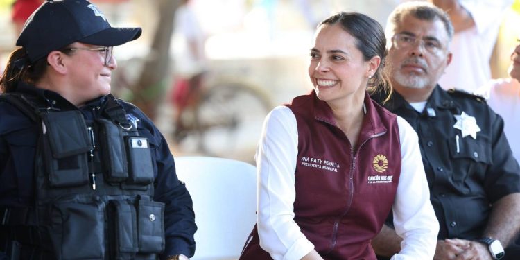 La seguridad se fortalece con trabajo en equipo: Ana Paty Peralta