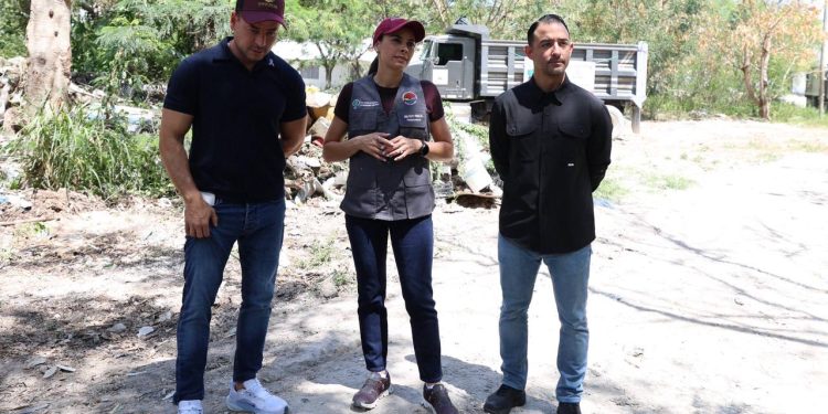 De la mano del reporte ciudadano, Ana Paty Peralta elimina basurero clandestino