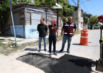Atiende Servicios Públicos reportes ciudadanos de bacheo: Ana Paty Peralta