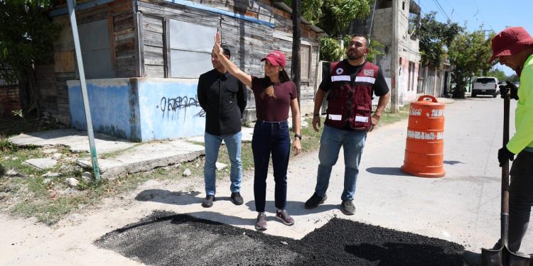 Atiende Servicios Públicos reportes ciudadanos de bacheo: Ana Paty Peralta