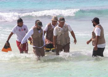 Realizan 18 rescates en playas de Cancún: alcohol y descuido, las causas
