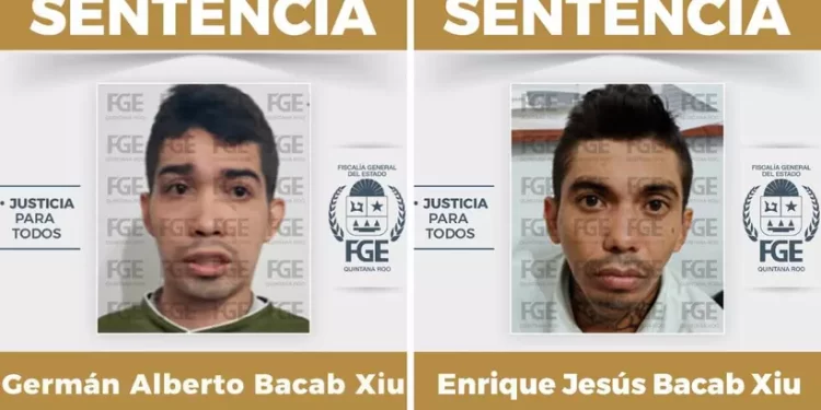 Hermanos condenados a 25 años de prisión por homicidio en Cancún
