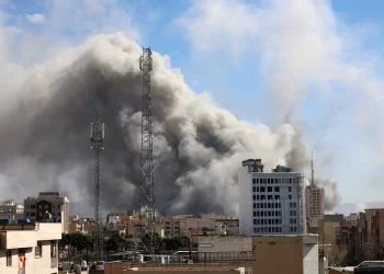 Bombardeo en Teherán durante el día cuatro de la guerra entre EE.UU., Israel e Irán en 2026