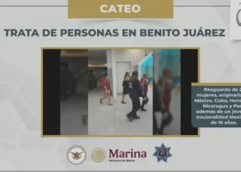 Rescatan a 30 víctimas tras operativos en Cancún y Playa del Carmen