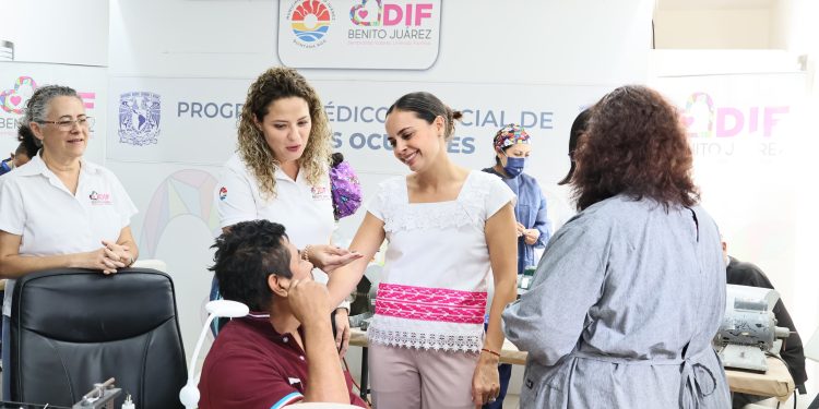 DIF Benito Juárez impulsa programa de prótesis oculares 2026 con apoyo de Ana Paty Peralta