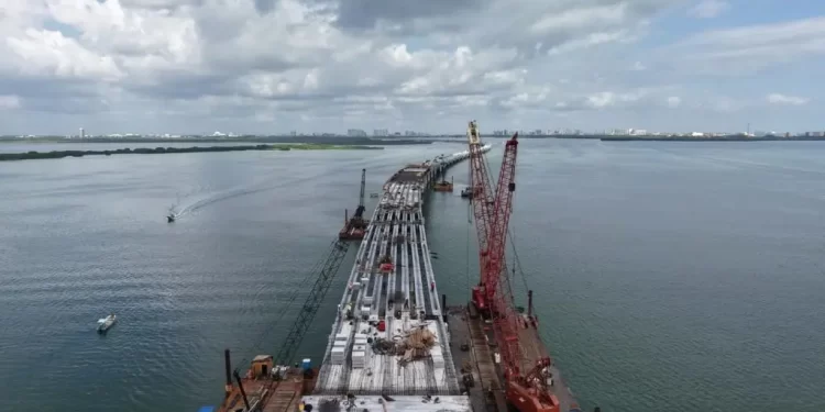 Puente Vehicular Nichupté abriría en abril de 2026