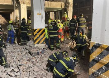 Encuentran segundo cuerpo en el derrumbe del edificio en San Antonio Abad