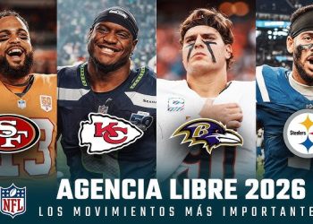 Jugadores destacados de la NFL durante la agencia libre 2026 tras movimientos clave de fichajes