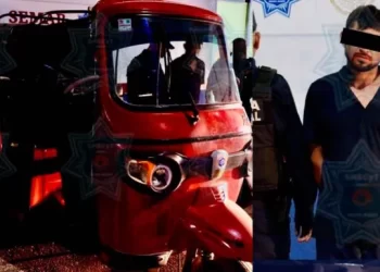 Detienen a tabasqueño con dos mototaxis robados en Cancún