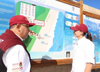 Ana Paty Peralta invita a disfrutar playas de calidad internacional en Cancún