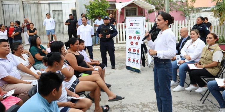 La seguridad es compromiso de todos: Ana Paty Peralta