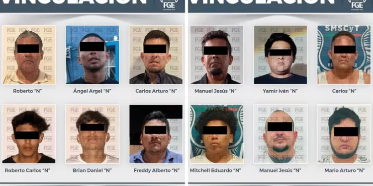Procesan a 12 implicados por narcomenudeo en Cancún y Playa del Carmen