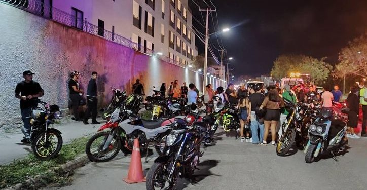 Más de 2 mil personas piden frenar rodadas de motos en Cancún
