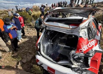 Espectador murió tras caerle un auto encima en el Rally Sudamericano en Córdoba, Argentina