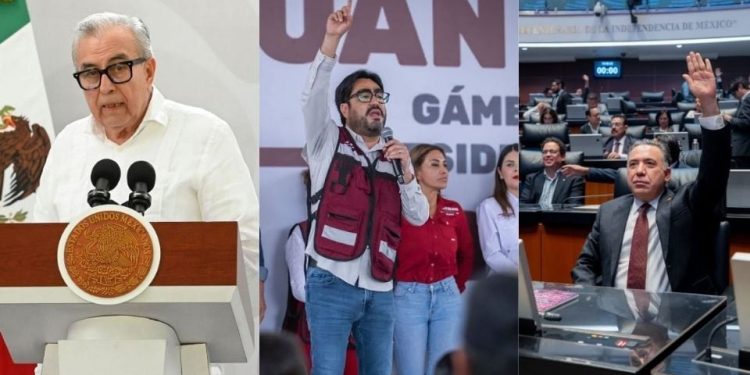 EU acusa a altos funcionarios: además del gobernador Rocha, figuran el senador Enrique Inzunza y el alcalde Juan de Dios Gámez