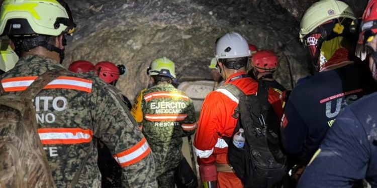 Encuentran sin vida a tercer minero en Santa Fe, Sinaloa; continúa búsqueda del último