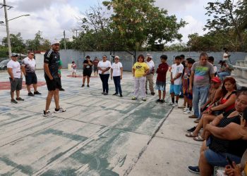 Mantiene Ayuntamiento rescate integral de espacios deportivos en Cancún