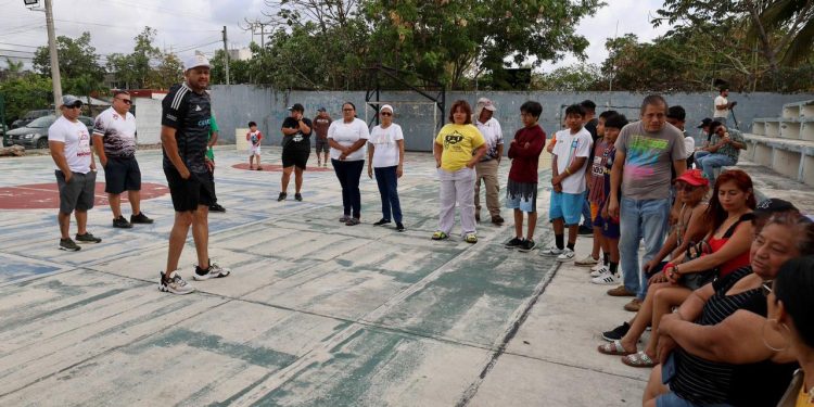 Mantiene Ayuntamiento rescate integral de espacios deportivos en Cancún
