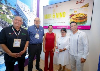 Lleva Ana Paty Peralta campaña “All You Cancún” al Tianguis Turístico 2026