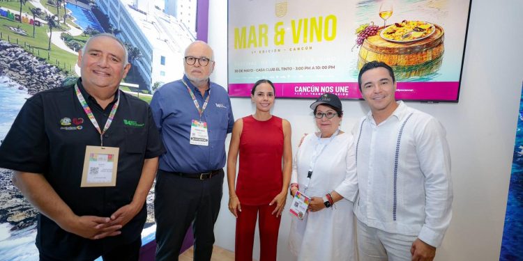 Lleva Ana Paty Peralta campaña “All You Cancún” al Tianguis Turístico 2026