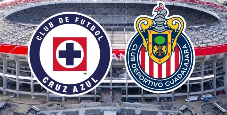 Jugadores de Chivas celebran gol ante Cruz Azul en semifinal del Clausura 2026