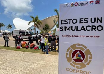 Quintana Roo logra cifra histórica en Simulacro Nacional 2026